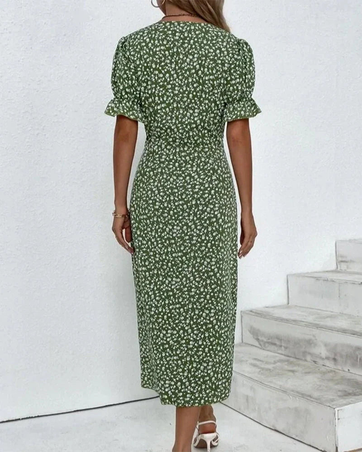 NUVOLA™ - ELEGANTE BUIKBEDEKKENDE JURK