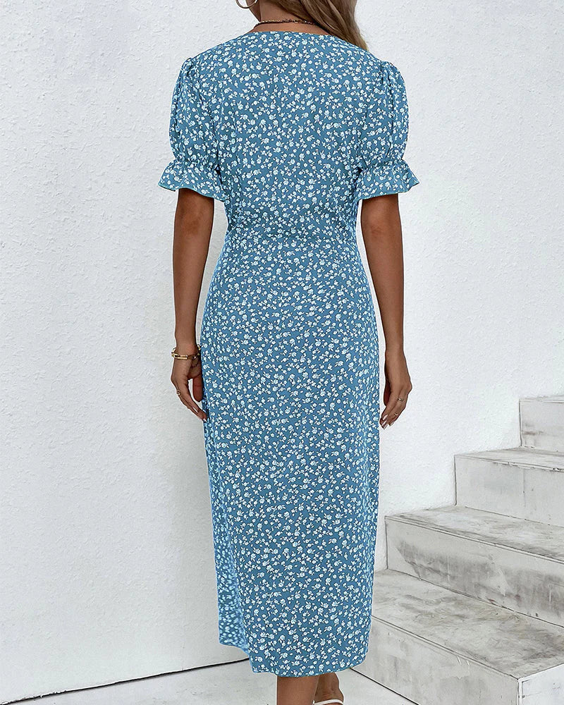 NUVOLA™ - ELEGANTE BUIKBEDEKKENDE JURK