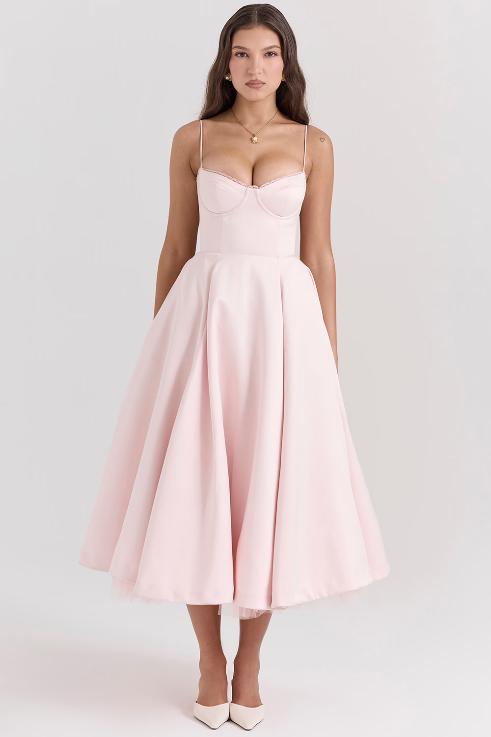 Alina Corset Midi Jurk