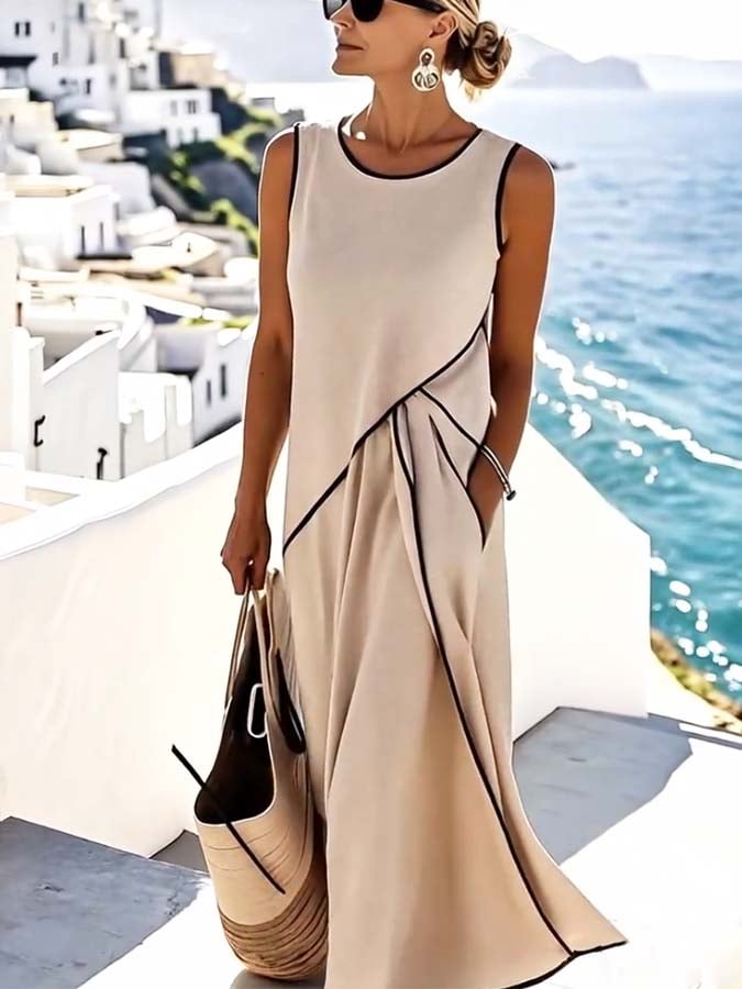 Aegean Grace Maxi Jurk