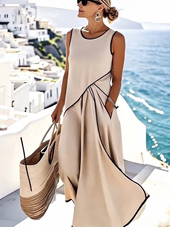 Aegean Grace Maxi Jurk