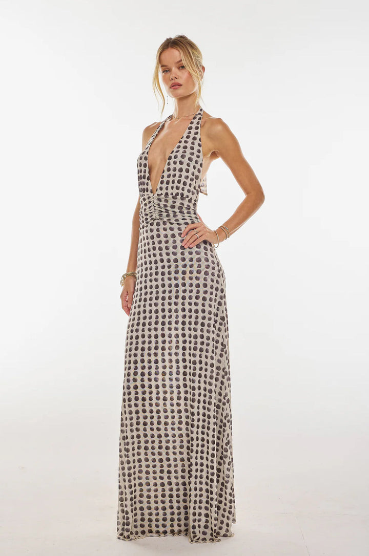 Coastal Bloom Maxi Jurk