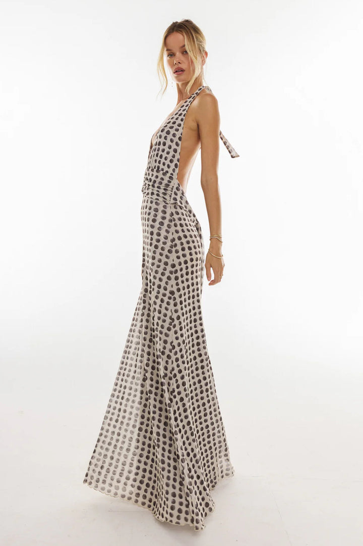 Coastal Bloom Maxi Jurk