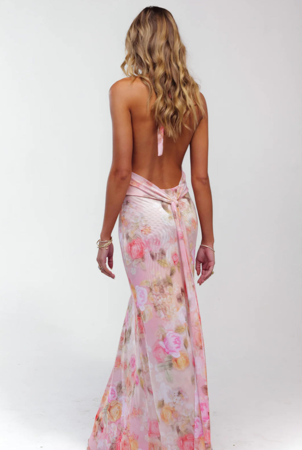 Coastal Bloom Maxi Jurk