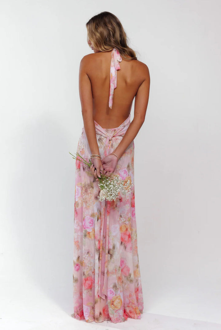 Coastal Bloom Maxi Jurk