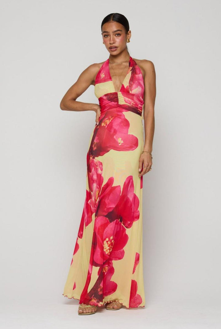 Coastal Bloom Maxi Jurk