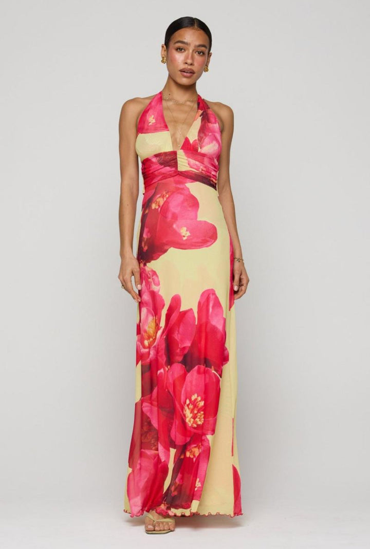 Coastal Bloom Maxi Jurk