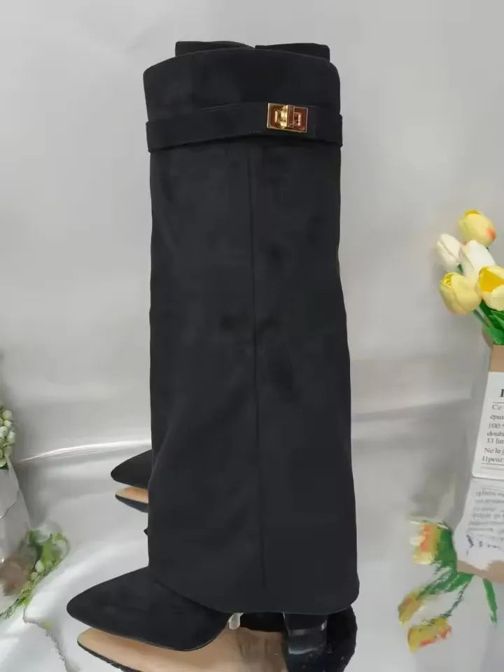 SUEDE BOOTS FOR AUTUMN