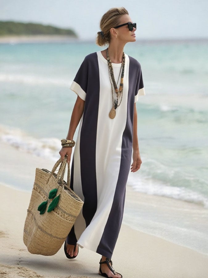 Nina Linnen Maxi Dress