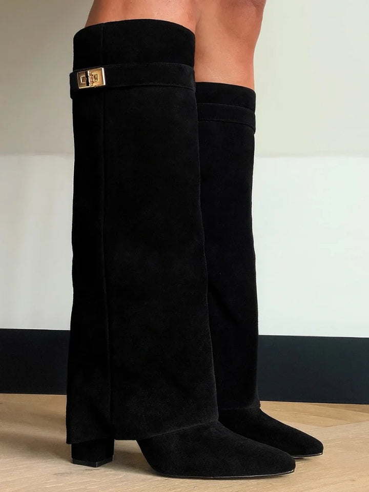 SUEDE BOOTS FOR AUTUMN