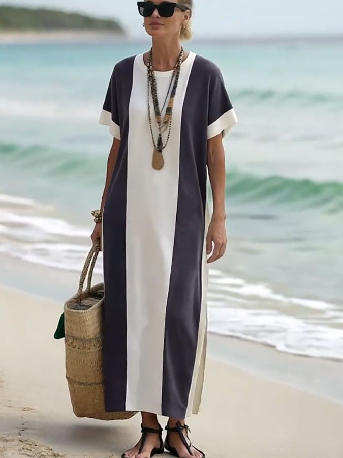 Nina Linnen Maxi Dress